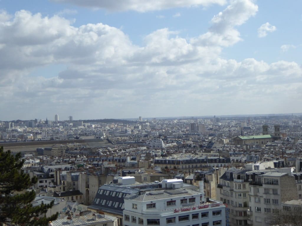 Montmartre Paris udsigt