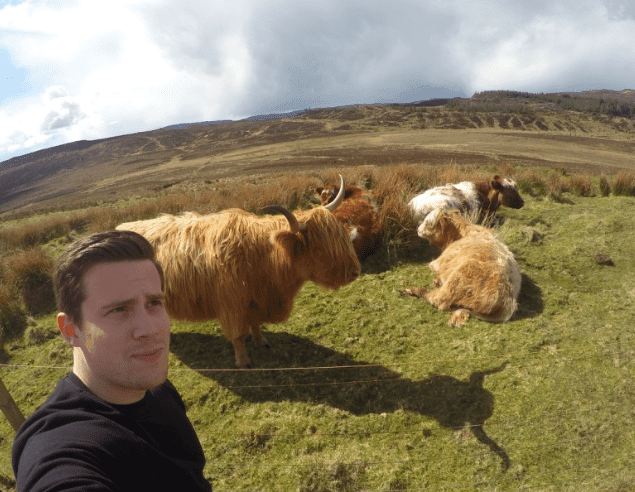 Isle of Skye selfie