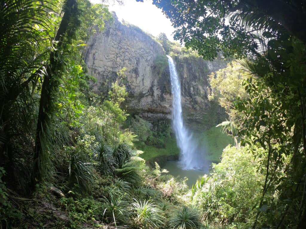 Bridal Veil Falls Raglan New Zealand