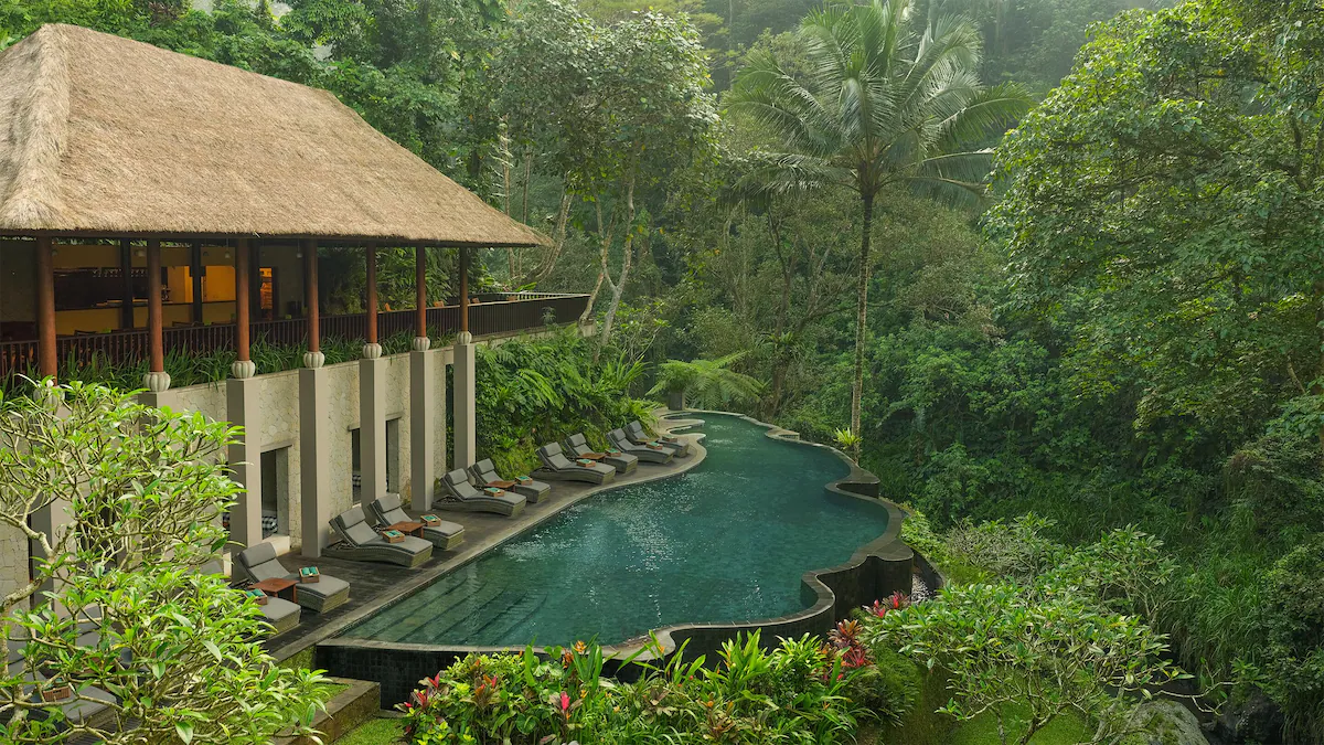 ubud hotel pool