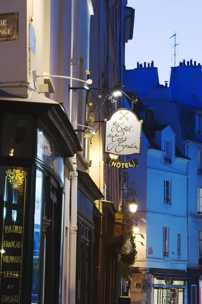 luksushotel marais, bedste område i paris