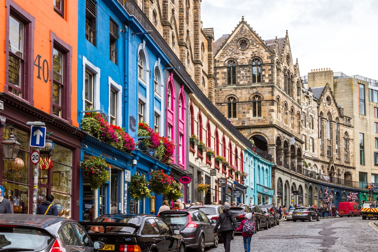 hvor skal man bo i Edinburgh