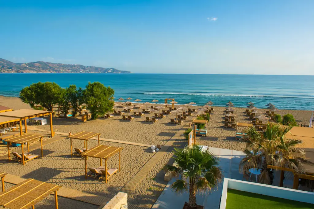 hotel ved stranden tæt på Heraklion