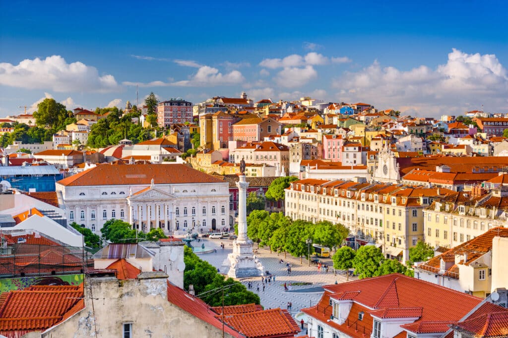 Baixa, centrum af Lissabon