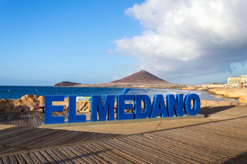 El Medano, godt område at bo for boheme vibes og surf