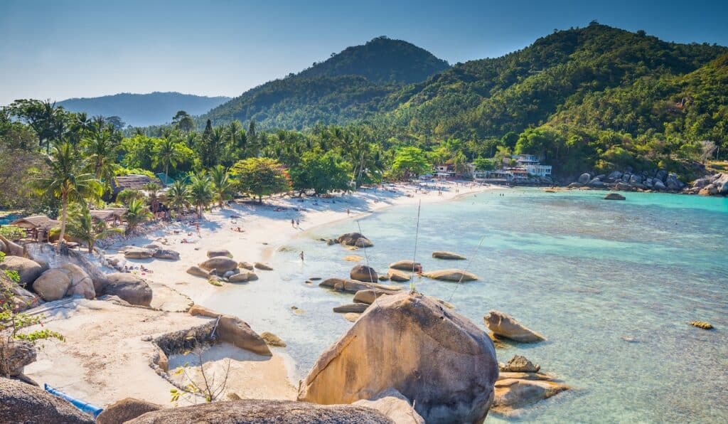 Bedste områder at bo på Koh Samui i Thailand