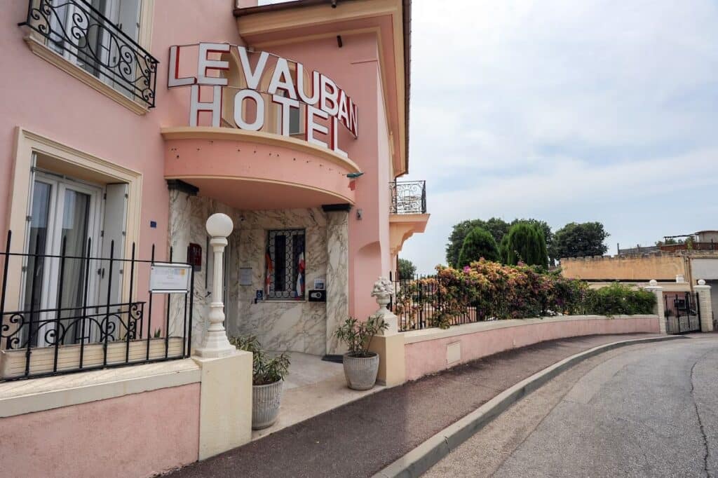 Hotel Le Vauban, billigt hotel i Villefranche-sur-mer