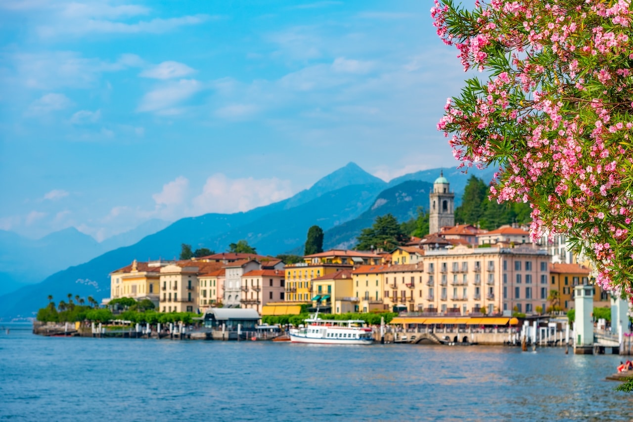 hvor skal man bo ved comosøen italien