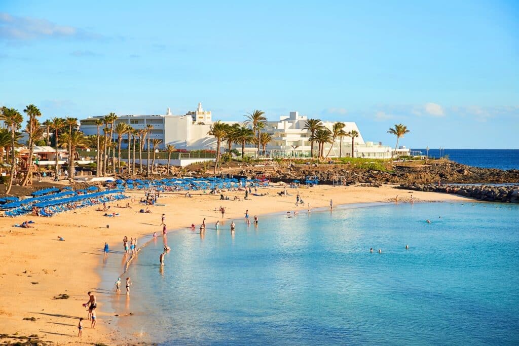 Playa Blanca, godt ferieområde på Lanzarote