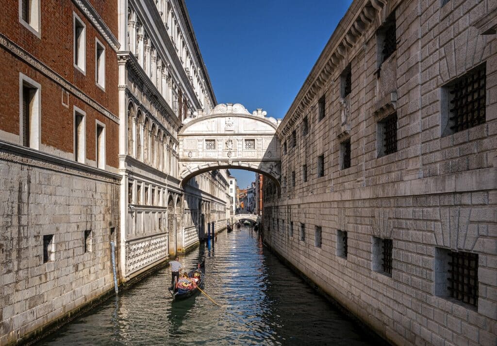 san marco området i venedig