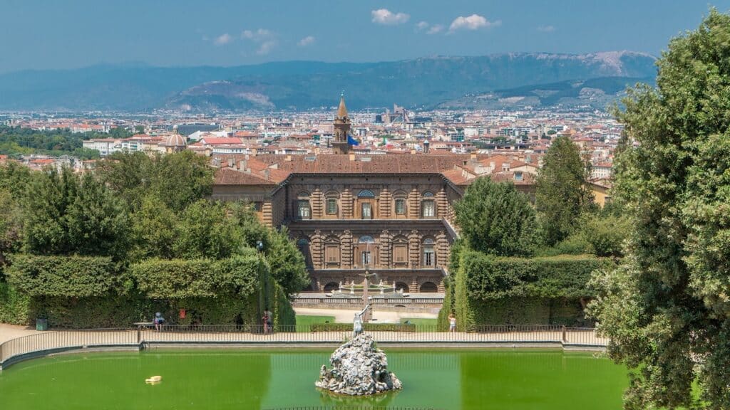 Boboli haverne i Firenze