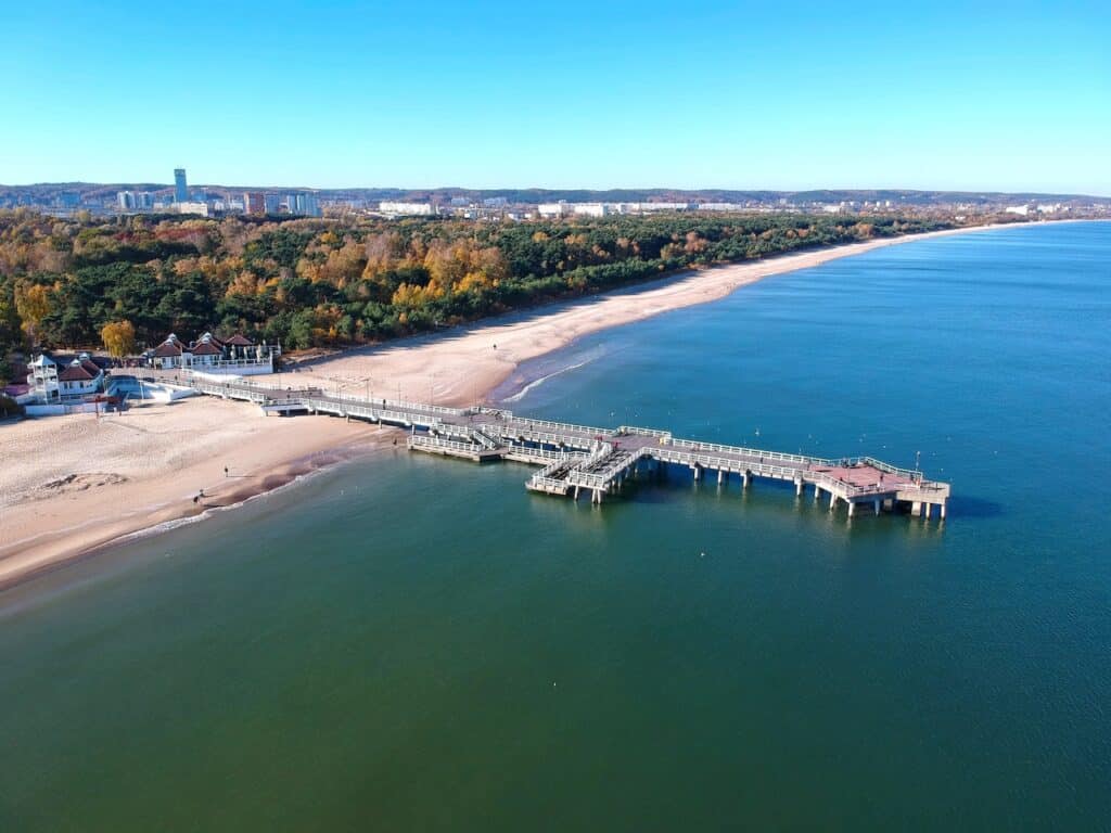 Brzeźno, strandområde i Gdansk