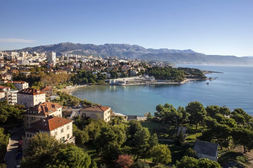 Bačvice, bedste sted at bo i split ved stranden