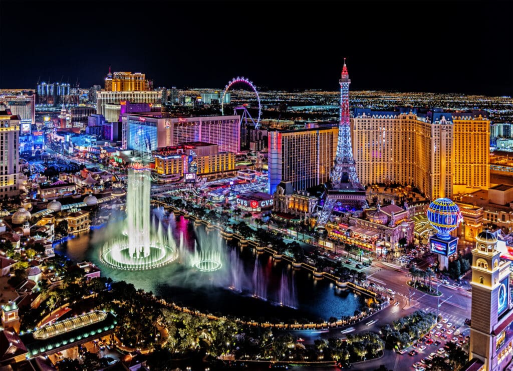 hvor skal man bo i las vegas