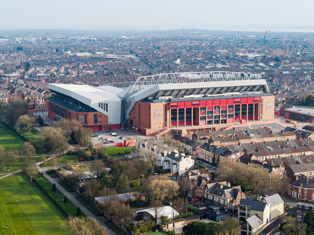 Hovedtribunen på Anfield, Liverpool FC's stadion