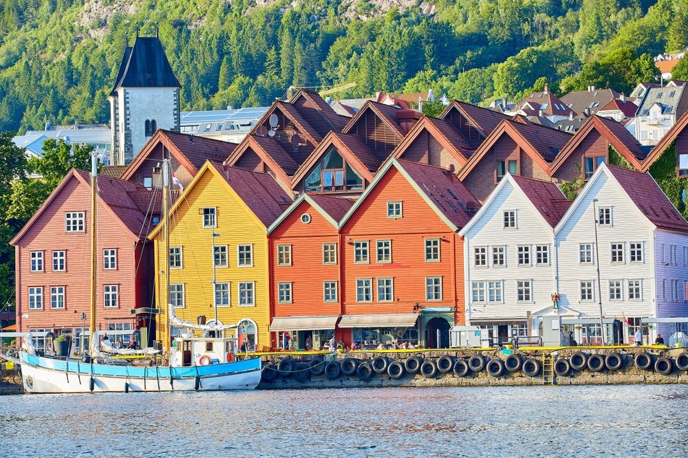 Træhusene på Bryggen
