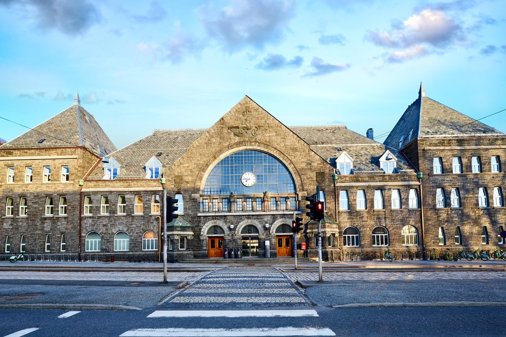 Bergen banegårds gamle bygning