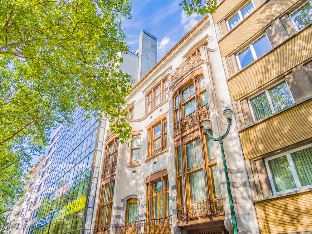 Hôtel Solvay, art nouveau-byhus tegnet af Victor Horta i Bruxelles