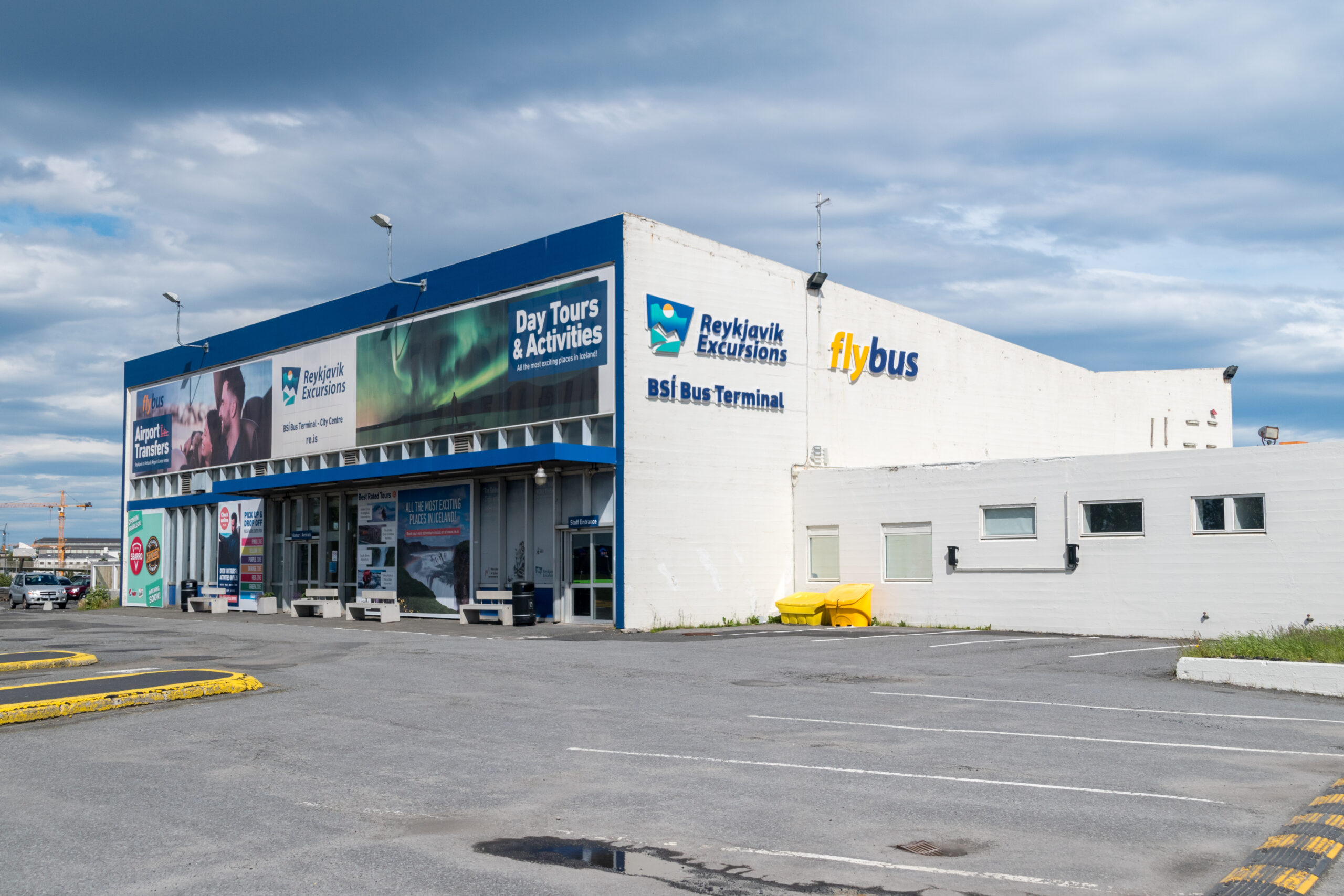 Busterminalen BSÍ i Reykjavik