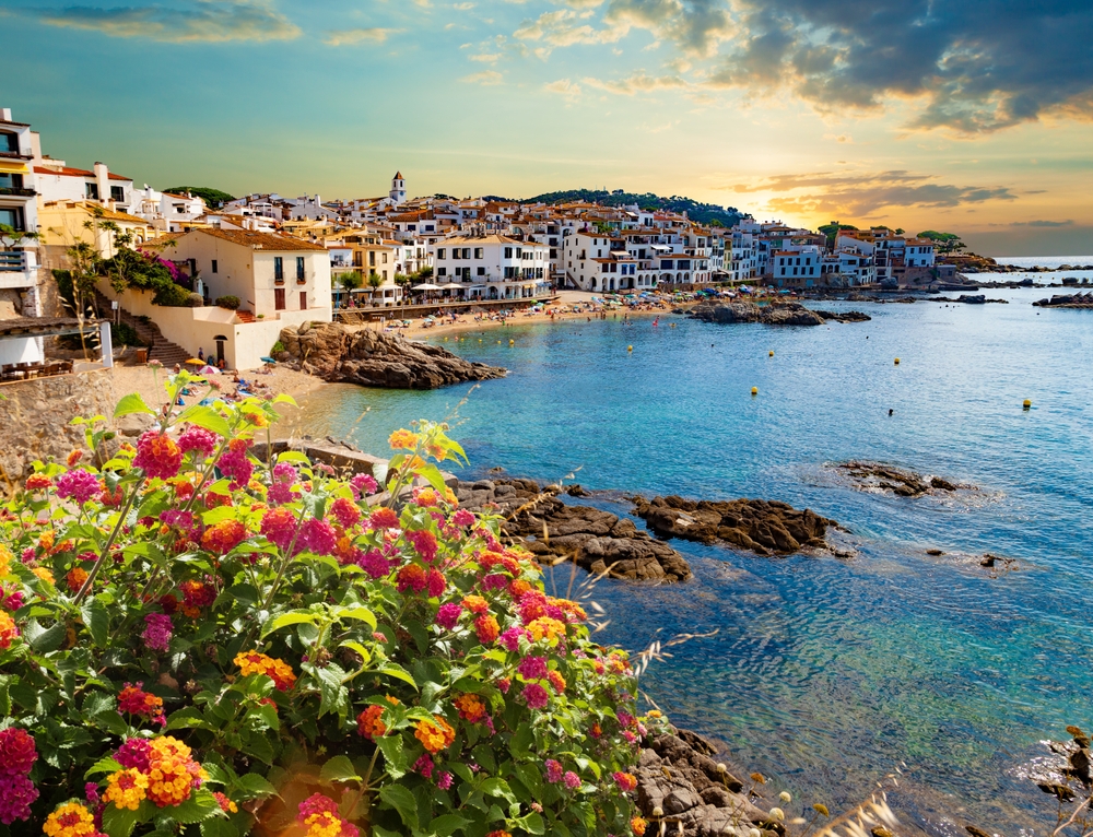 Calella de Palafrugell, et hvidkalket fiskerleje på Costa Brava
