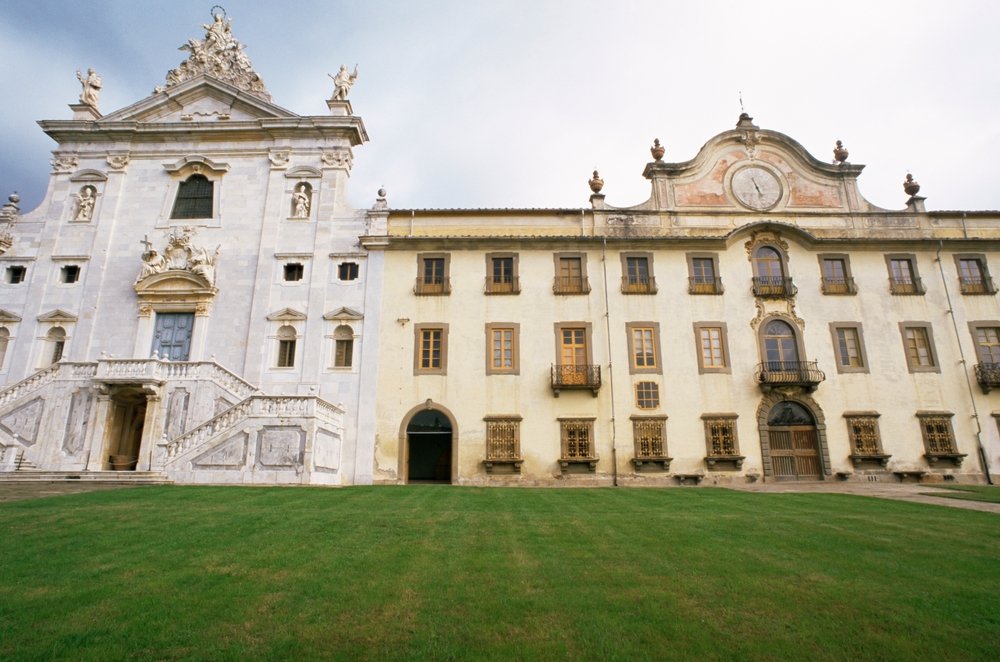 Certosa di Calci, kartheuserklostret i Valgraziosa øst for Pisa