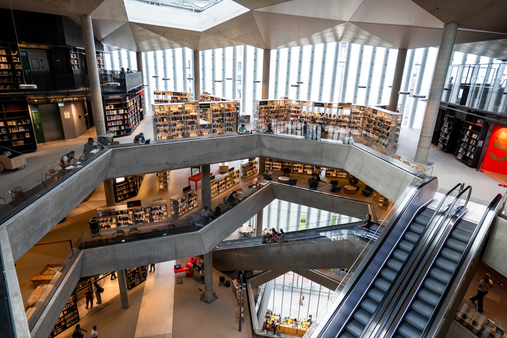 Hovedbiblioteket Deichman Bjørvika i Oslo