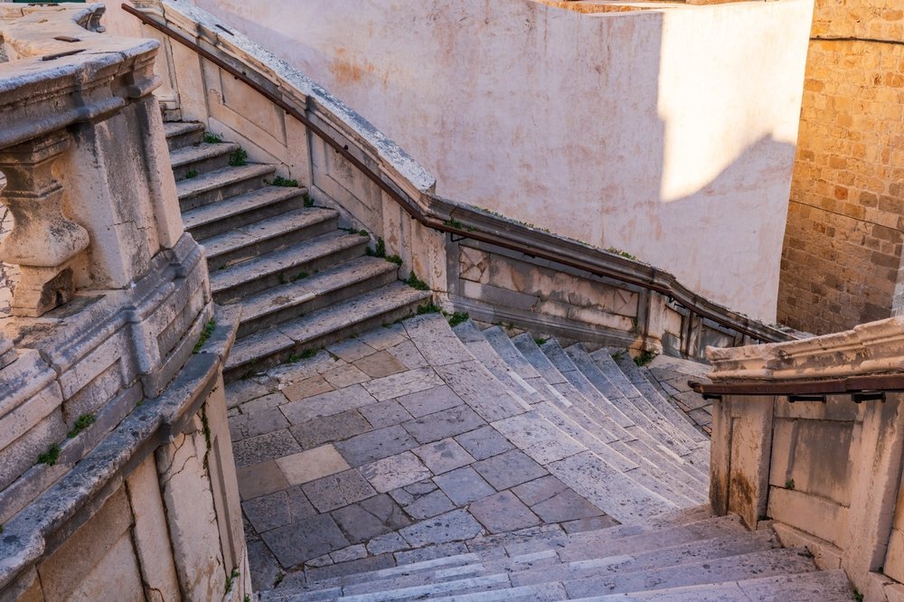 Jesuittrappen i Dubrovnik, kendt fra Game of Thrones
