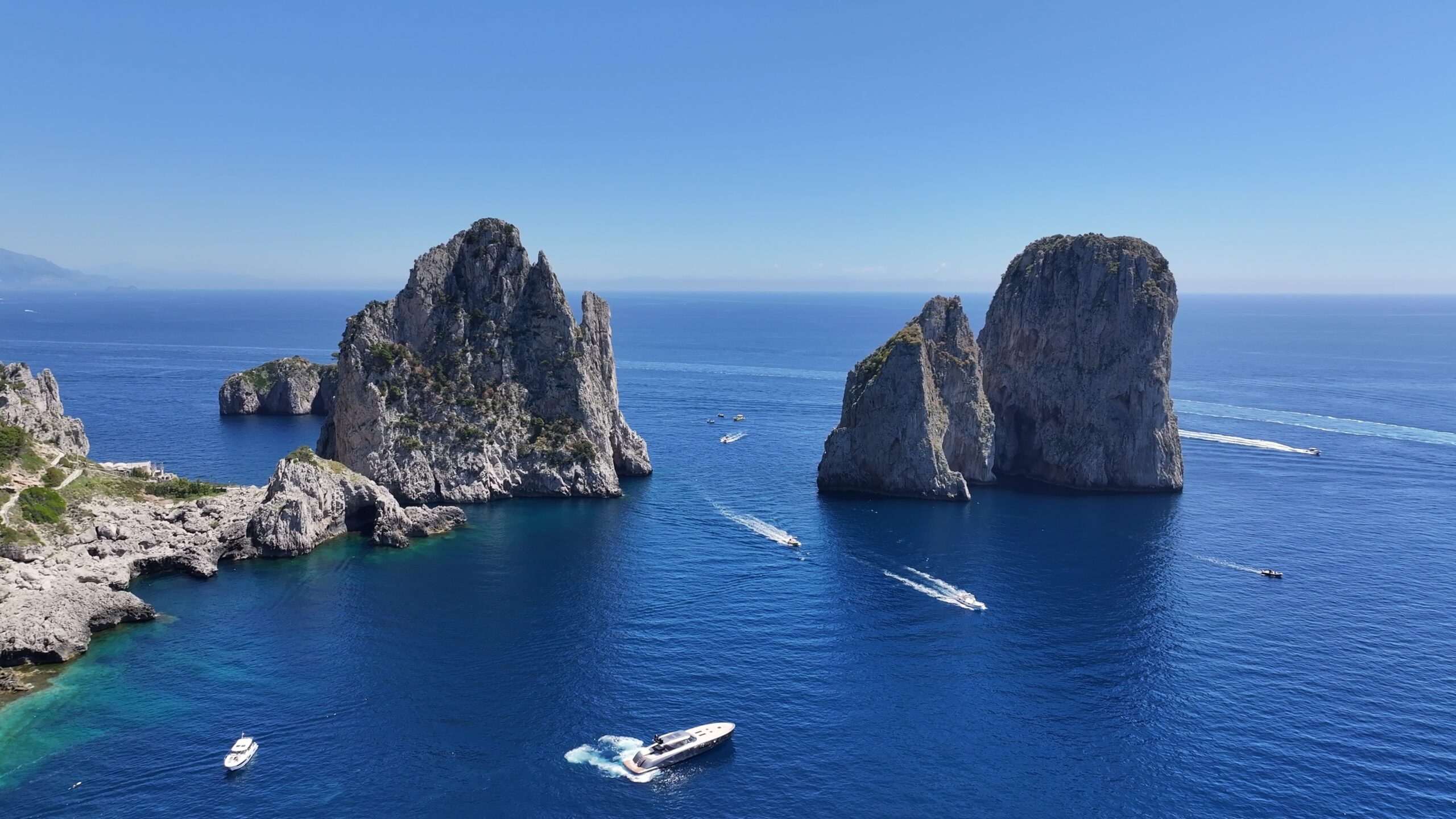 Faraglioni-klipperne ved Capri