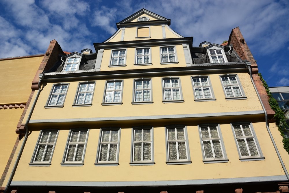 Goethes fødehjem Goethe-Haus på Großer Hirschgraben i Frankfurt