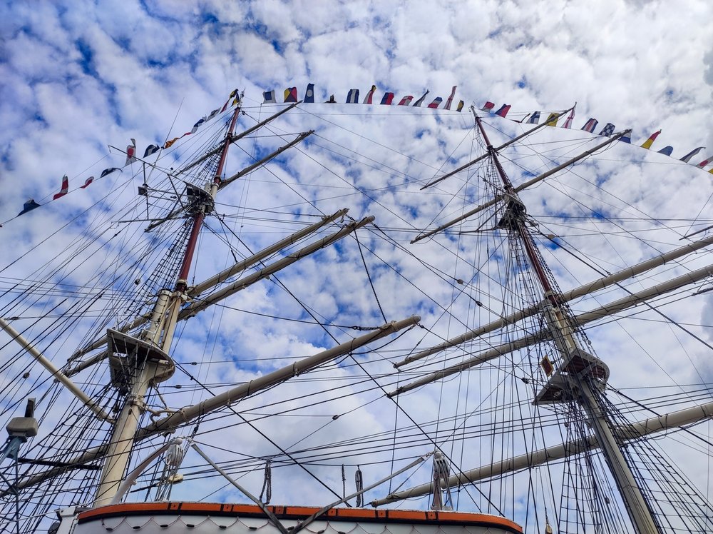 Museumsskibet Dar Pomorza i Gdynia