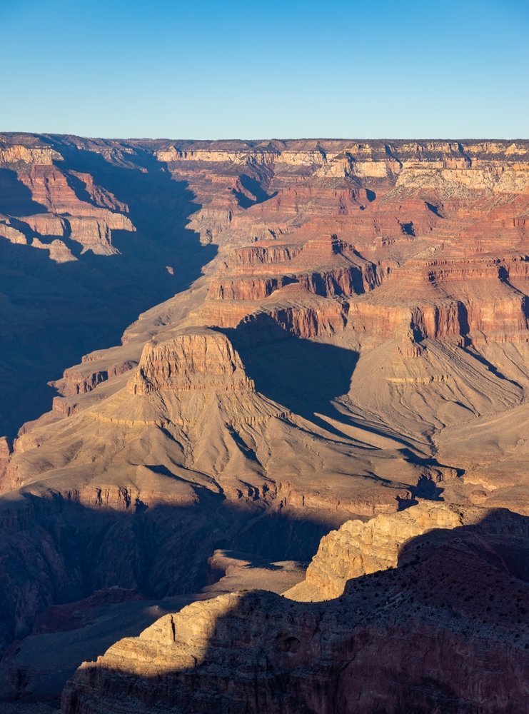 Grand Canyon set fra Mather Point på South Rim i Arizona