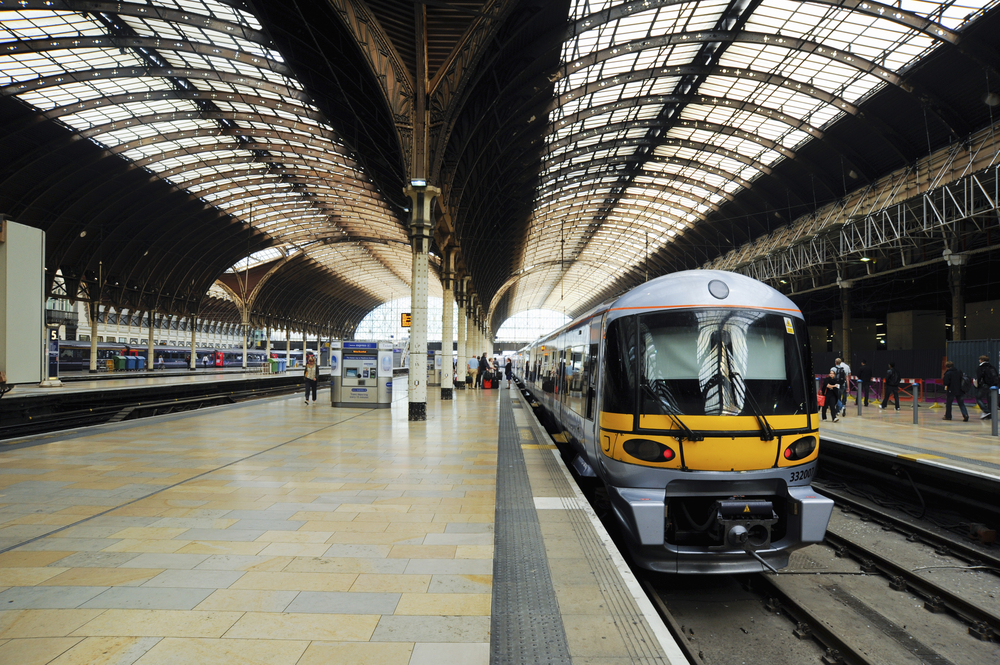 Heathrow Express til Paddington Station