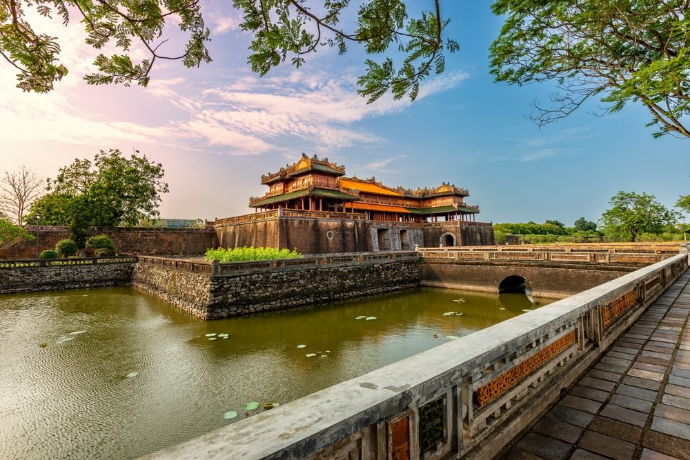 Meridianporten ved Imperial City i Hue