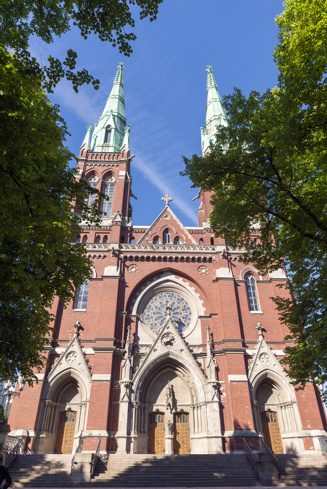 Johanneskirken i Design District i Helsinki