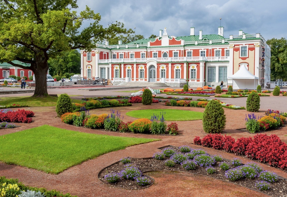 Kadriorg Slot og slotshaven i Tallinn