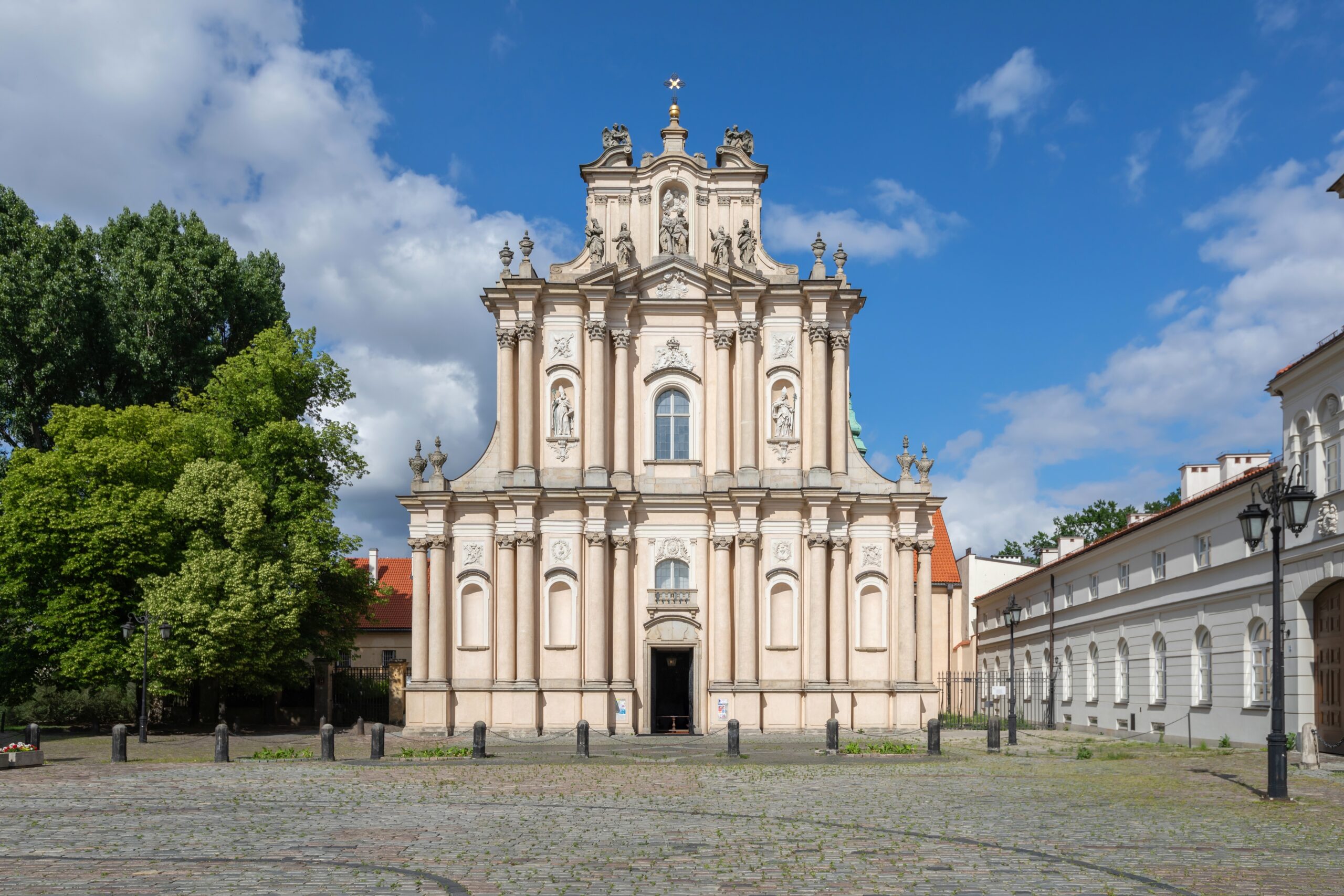 Visitantinerkirken på Krakowskie Przedmieście i Warszawa