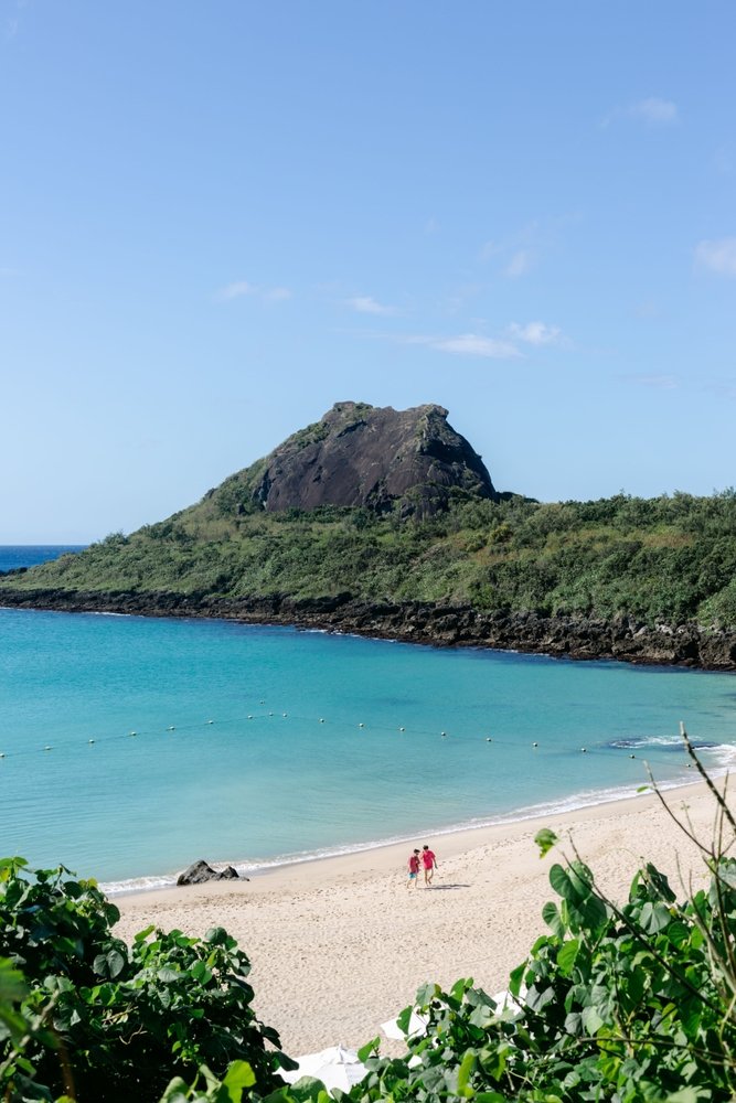 Stranden Little Bay ved Kenting i nationalparken Kenting