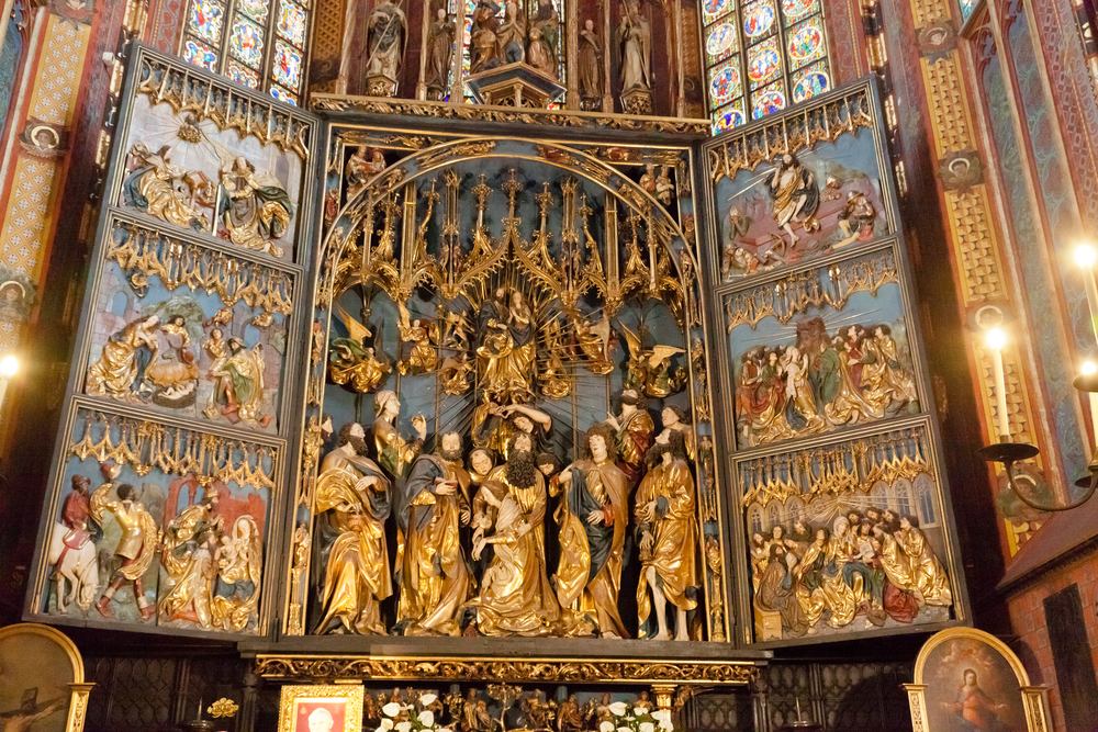 Veit Stoss' altertavle i Mariakirken i Krakow