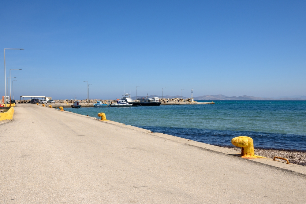 Havnen i Mastichari på Kos