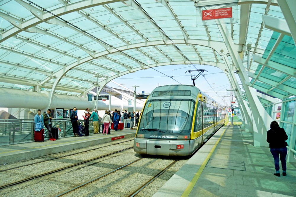 Metrostationen Aeroporto ved terminalen