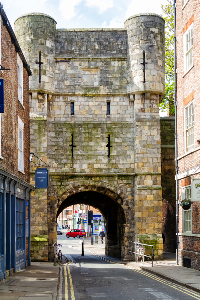 Micklegate Bar, den gamle byport ind til York