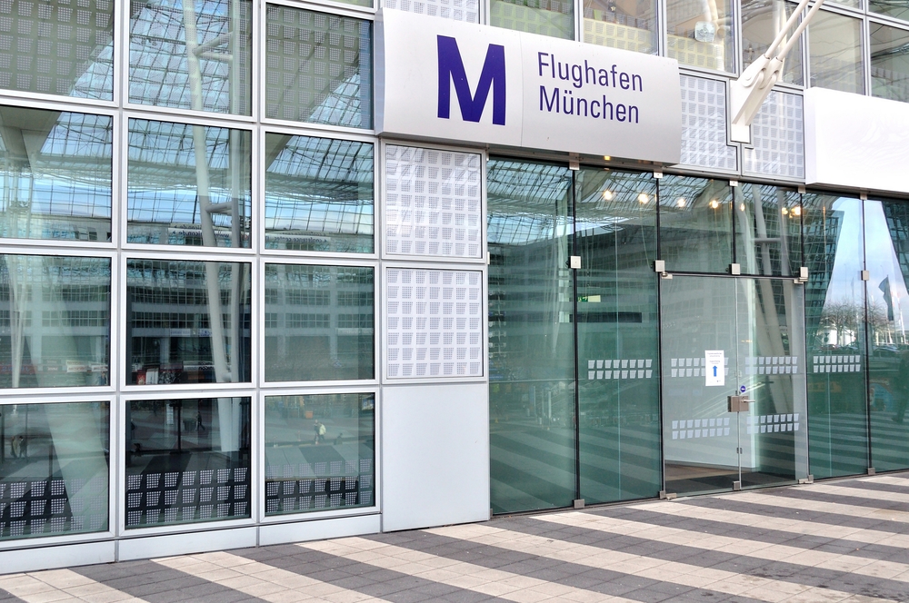 Terminalbygning i München Lufthavn