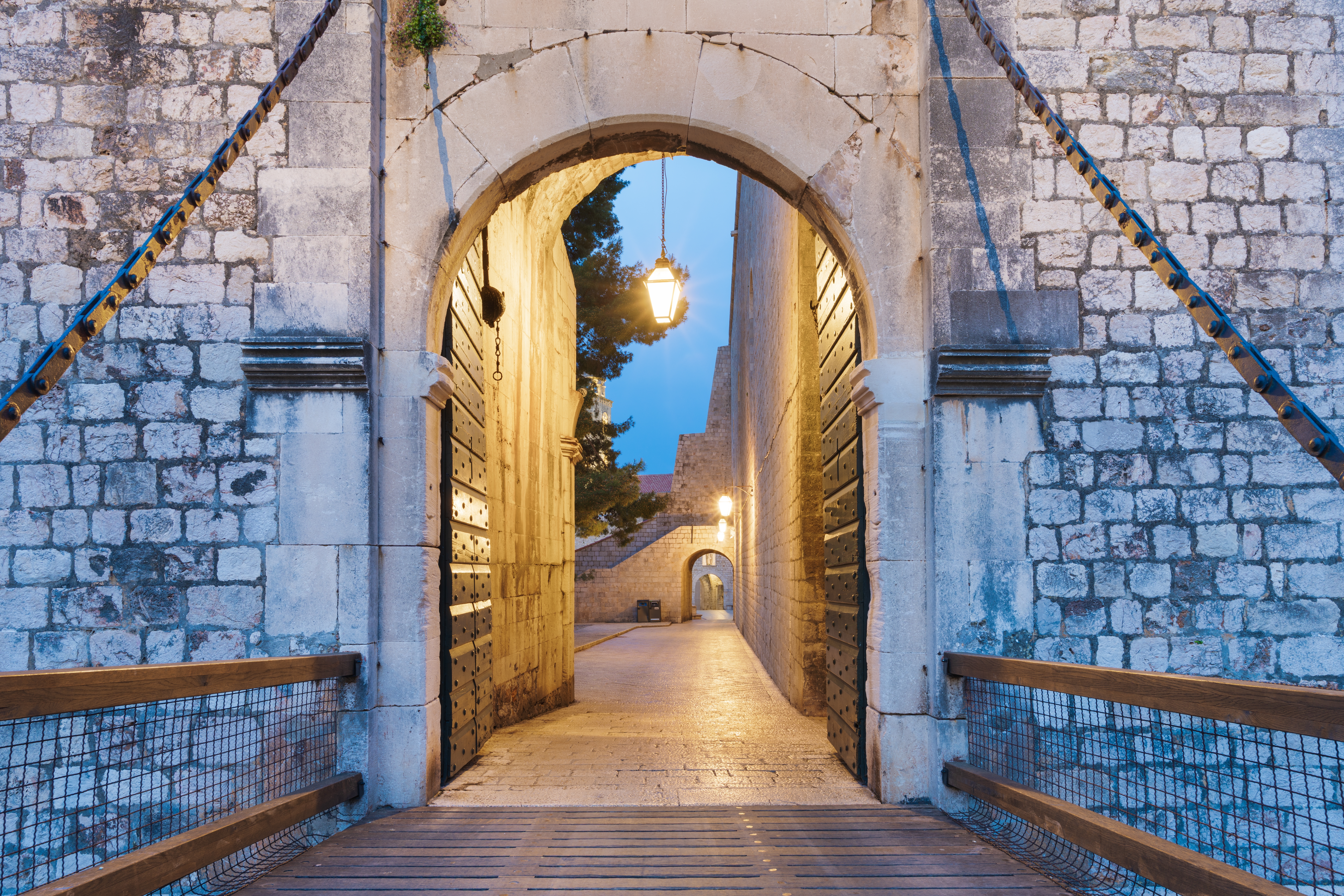 Ploče-porten ved Old Town i Dubrovnik