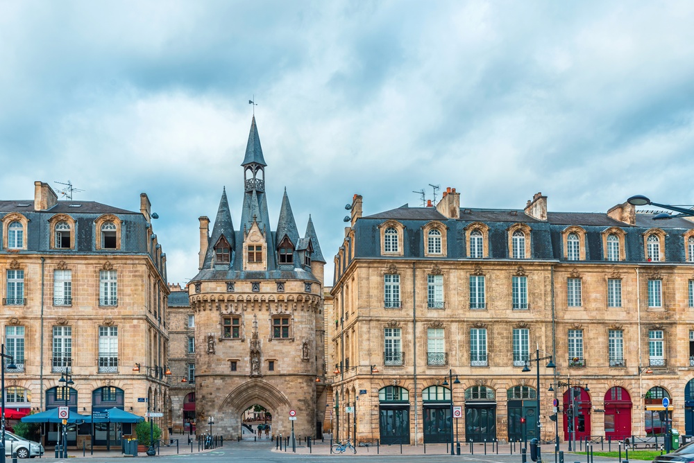 Porte Cailhau i Saint-Pierre i Bordeaux