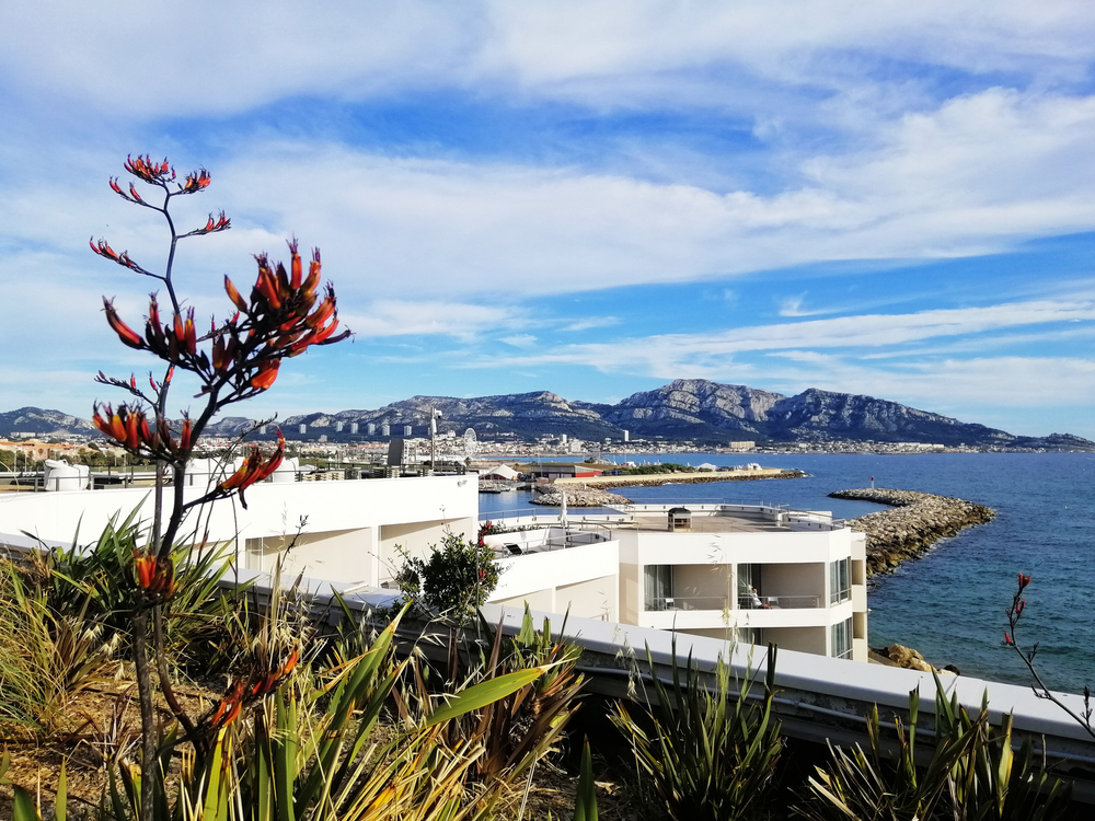 Parc du Prado ved havet i Marseille