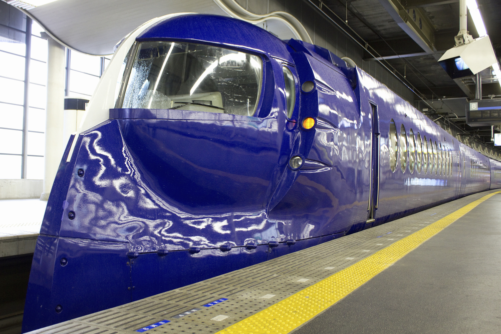 Eksprestoget Rapi:t på Nankai Namba Station