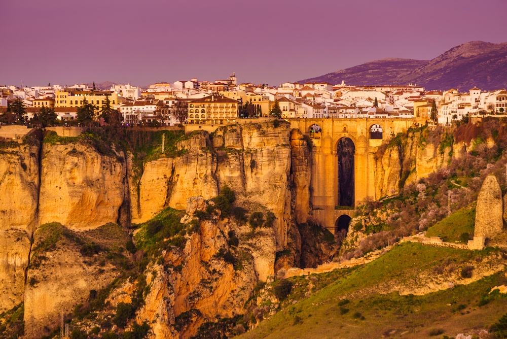 Broen Puente Nuevo over floden Guadalevín i Ronda