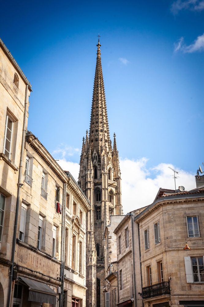 Basilique Saint-Michel og tårnet i Bordeaux