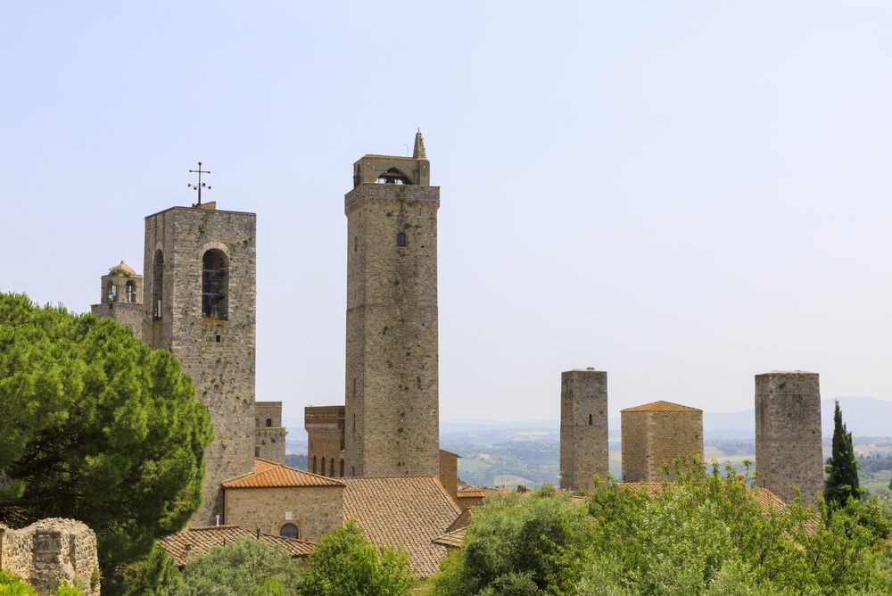 Middelaldertårnene i San Gimignano
