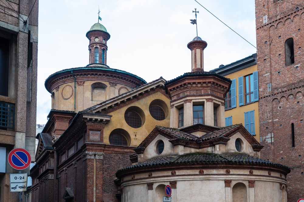 Kirken Santa Maria presso San Satiro i Milano